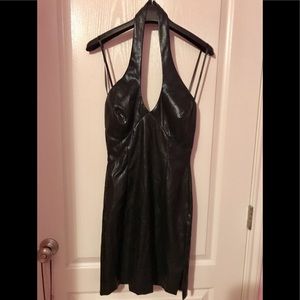 Caché Little Black Halter Dress